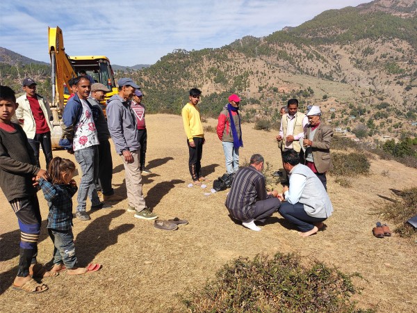 बैतडीको भुमेश्वरमा नगरस्तरीय खेलमैदान निर्माण कार्य शुरु 